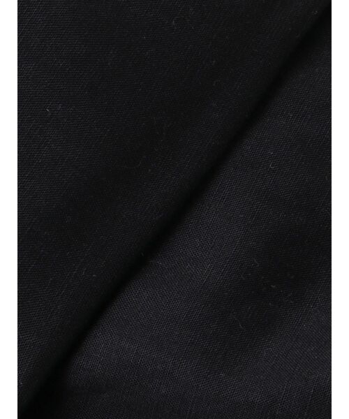 Ungrid（アングリッド）の「リネン混ハーフスリーブジャケット（テーラードジャケット・レディース・アイボリー/ブラック・FREE）」の12枚目の写真