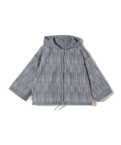 and per se ストライプフード長袖シャツ SpRay（スプレイ） ブラウス シャツ ストライプフードシャツ