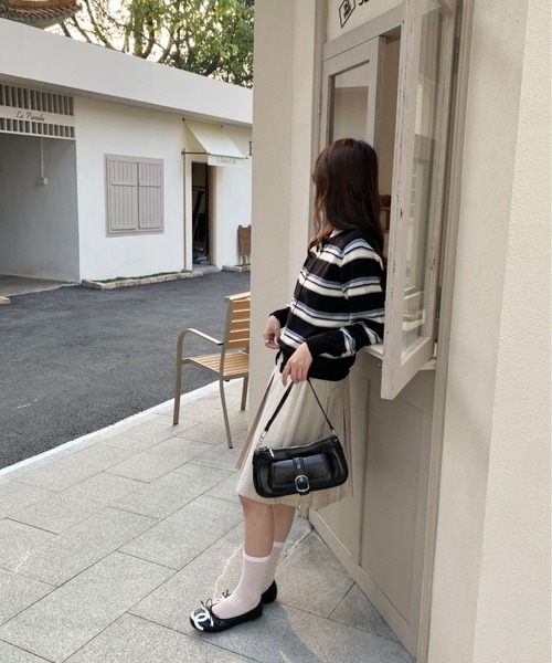 mebole(メボレ)の「Belt Pocket Shoulder Bag(ショルダーバッグ・レディース・ホワイト/シルバー/レッド/ブラック/ブラウン・FREE)」の13枚目の写真