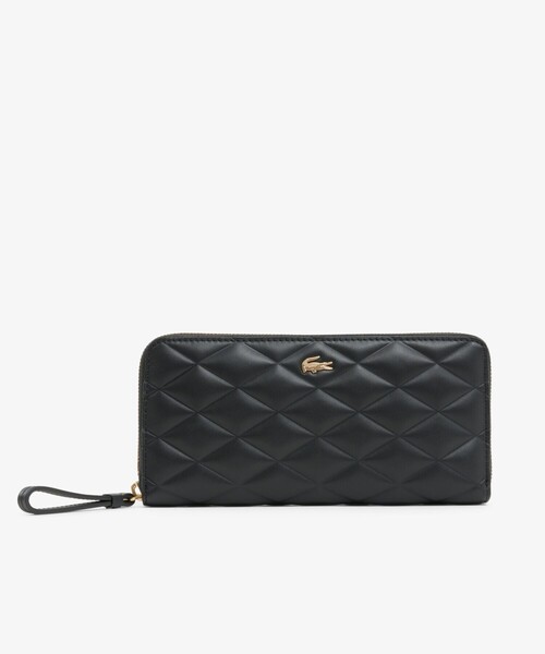 LACOSTE（ラコステ）の「マネーピーシーズ ロングジップウォレット（財布・レディース・ブラック・FREE）」の2枚目の写真