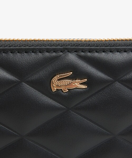 LACOSTE（ラコステ）の「マネーピーシーズ ロングジップウォレット（財布・レディース・ブラック・FREE）」の4枚目の写真