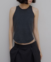 Ameri（アメリ）の「LOW BASIC COMPACT KNIT TANK TOP（タンクトップ）」