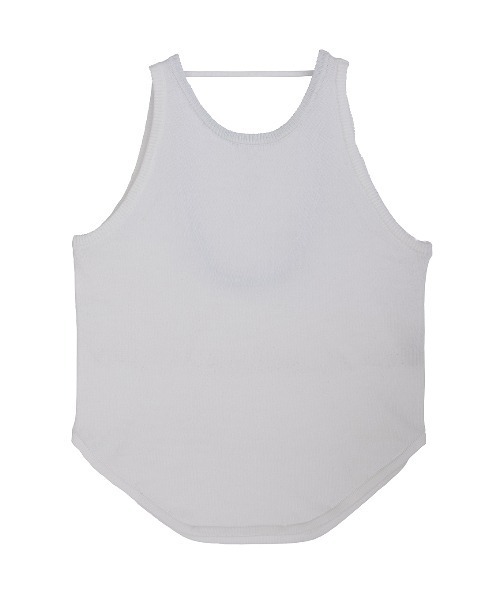 LOW BASIC COMPACT KNIT TANK TOP（タンクトップ）｜Ameri（アメリ）の