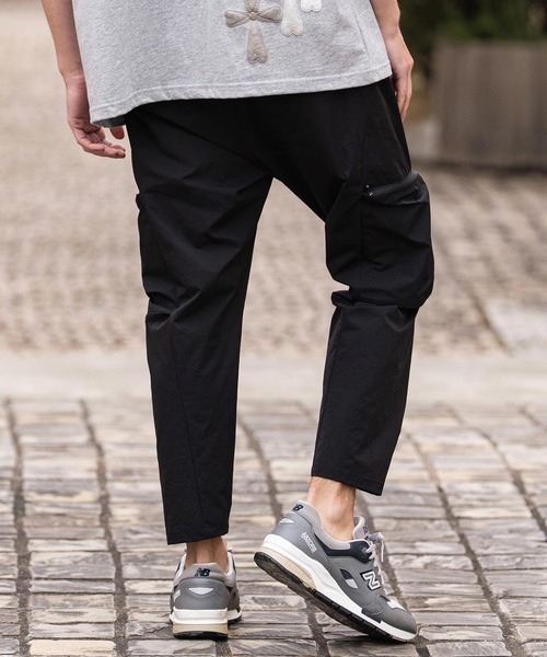 CAMBIO(カンビオ)の「mp14862-Stretch Woven Fabric Side Pocket Pants サイドポケットパンツ(2026GIM-019)(その他パンツ・メンズ・ブラック/チャコール/グレイッシュベージュ・M/S/XL)」の15枚目の写真