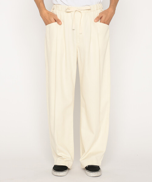 DANTON(ダントン)の「Men's Lightweight Twill 2tuck Easy Pants(その他パンツ・メンズ・ベージュ/ブラック/アイボリー・38/40/44/42)」の8枚目の写真