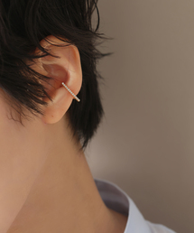 Lilas（リラ）の「ダイヤバーイヤーカフ K10（片耳）（イヤーカフ）」