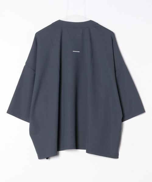 ADAM PATEK（アダムパテック）の「【ADAMPATEK/アダムパテック】ripple widebox T リップルボックスTEE（Tシャツ/カットソー・レディース・グレー/ブラック・2/1）」の12枚目の写真