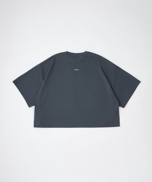 ADAM PATEK（アダムパテック）の「【ADAMPATEK/アダムパテック】ripple widebox T リップルボックスTEE（Tシャツ/カットソー・レディース・グレー/ブラック・2/1）」の7枚目の写真