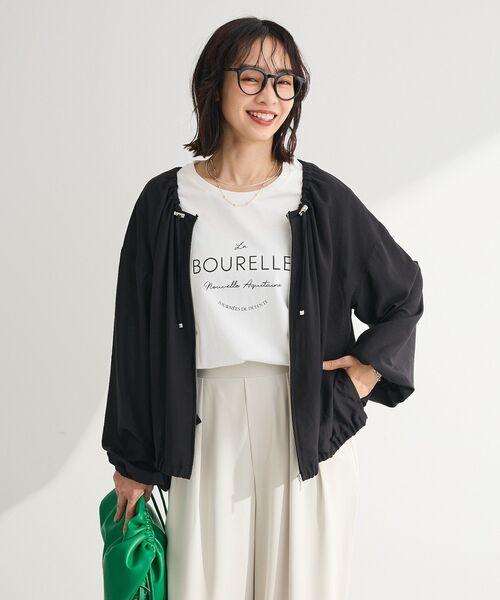 Green Parks(グリーンパークス)の「アソート柄ロゴTシャツ(Tシャツ/カットソー・レディース・B/A/ブラウン/ネイビー・FREE)」の15枚目の写真