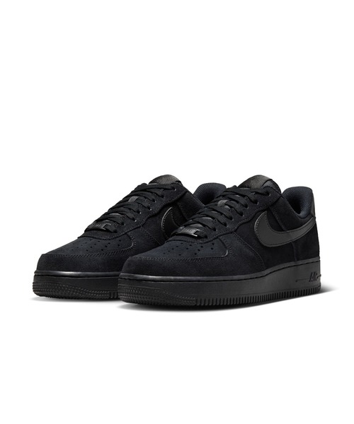 NIKE(ナイキ)の「NIKE W AIR FORCE 1 '07(スニーカー・レディース・ブラック・27.5cm/27.0cm/26.5cm/26.0cm/25.5cm/24.5cm/24.0cm/23.5cm/29.0cm/28.5cm/28.0cm)」の1枚目の写真