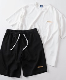 GERRY（ジェリー）の「【70】【GERRY/ジェリー】別注 ワンポイント刺繍 シルクタッチ  ルームウェア/Tシャツ＆ショートパンツ/セットアップ/2点セット/接触冷感/ストレッチ（セットアップ）」