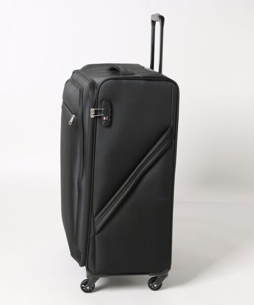 ACE（エース）の「ACE テセウス キャリーケース 92L ソフトタイプ 1週間 10泊 35122（スーツケース/キャリーバッグ・メンズ・ネイビー/ピンク/ブラック・L）」の4枚目の写真