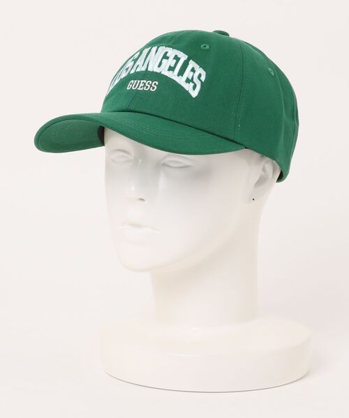 Guess（ゲス）の「【GUESS】ゲス　ベースボールキャップ（キャップ・レディース・ネイビー/グリーン・FREE）」の4枚目の写真