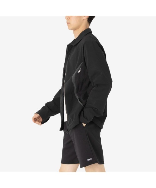 Reebok（リーボック）の「シューティング シャツ / RBK.B SHOOTING SHIRT（ブルゾン・メンズ・グレー/ブラック・SMALL/MEDIUM/LARGE/X-LARGE）」の3枚目の写真
