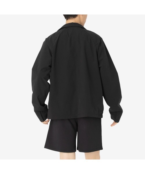 Reebok（リーボック）の「シューティング シャツ / RBK.B SHOOTING SHIRT（ブルゾン・メンズ・グレー/ブラック・SMALL/MEDIUM/LARGE/X-LARGE）」の4枚目の写真