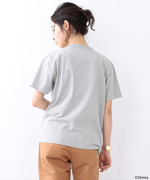 Champion（チャンピオン）の「CHAMPION×BEAMS BOY / ミッキーマウス ポケットT SPECIAL （Disney）（Tシャツ/カットソー・レディース・ホワイト/グレー/ネイビー・SMALL）」の16枚目の写真