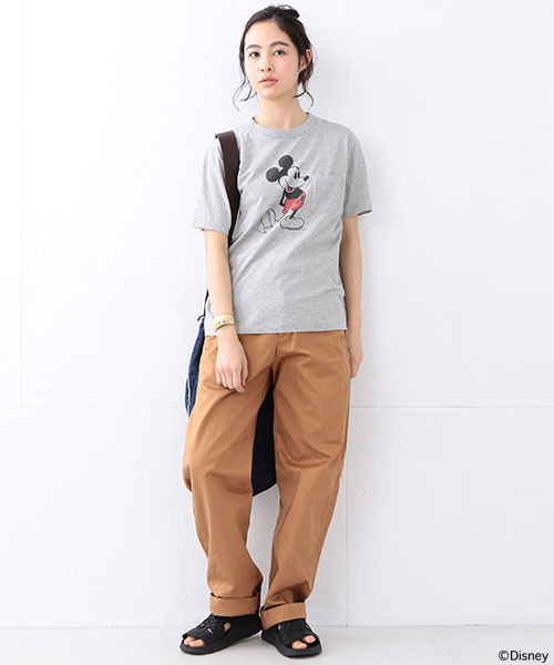Champion（チャンピオン）の「CHAMPION×BEAMS BOY / ミッキーマウス ポケットT SPECIAL （Disney）（Tシャツ/カットソー・レディース・ホワイト/グレー/ネイビー・SMALL）」の17枚目の写真