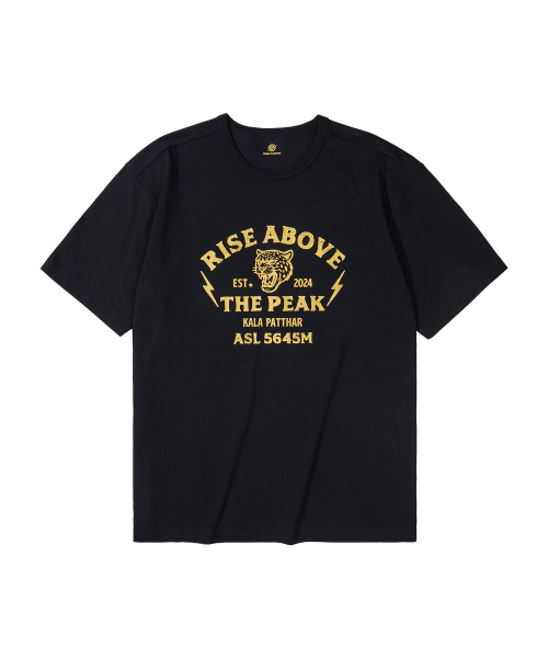 KALAPATTHAR(カラパタール)の「KP SLOGAN TIGER GRAPHIC SHORT-SLEEVED T-SHIRT - BLACK(Tシャツ/カットソー・メンズ・その他・MEDIUM/LARGE/X-LARGE)」の4枚目の写真