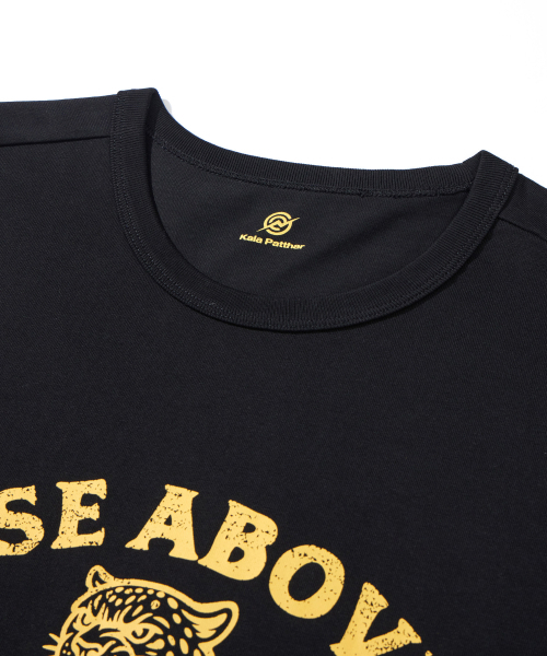 KALAPATTHAR(カラパタール)の「KP SLOGAN TIGER GRAPHIC SHORT-SLEEVED T-SHIRT - BLACK(Tシャツ/カットソー・メンズ・その他・MEDIUM/LARGE/X-LARGE)」の6枚目の写真