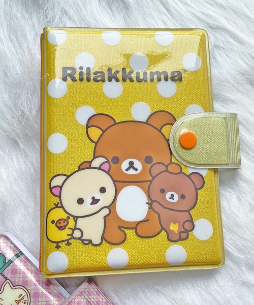 セール】≪サンエックス≫ふにふにシールバインダー/6穴シール帳