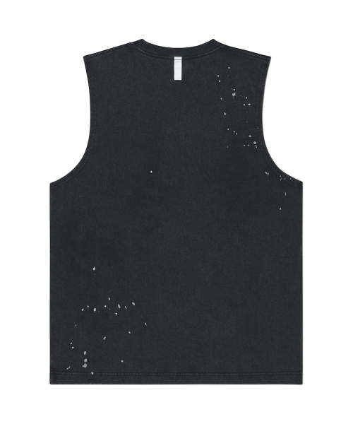 NOMANUAL(NOMANUAL)の「JOUST WASHED SLEEVELESS TEE - WASHED BLACK(Tシャツ/カットソー・レディース・その他・SMALL/MEDIUM/LARGE)」の2枚目の写真