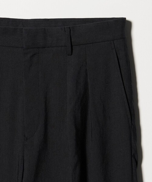 BEAUTY&YOUTH UNITED ARROWS(ビューティーアンドユースユナイテッドアローズ)の「タンブル リネン スラックス NO.9(スラックス・メンズ・ブラック/オフホワイト/ダークグレー・S/M/XL/L)」の22枚目の写真