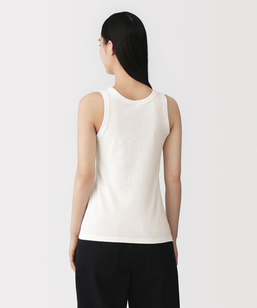 MUJI Labo(ムジラボ)の「〔MUJI Labo〕婦人 リネン混タンクトップ(タンクトップ・レディース・グリーン系/オフホワイト/グレー・S/M/L/XL)」の6枚目の写真