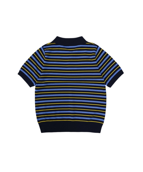 MONBIRDIE GOLF(モンバーディーゴルフ)の「レアマルチプルポロニット NAVY(ニット/セーター・レディース・ネイビー・FREE)」の2枚目の写真