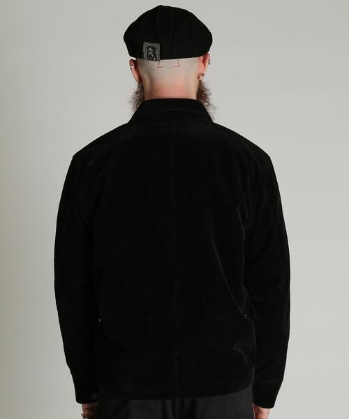 Schott（ショット）の「Schott/ショット/WOOLEN CORDUROY SACK JKT/ウール コーデュロイ サック ジャケット（テーラードジャケット・メンズ・ブラック/ブラウン・M/L/XL/2XL）」の8枚目の写真