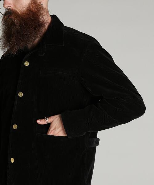 Schott（ショット）の「Schott/ショット/WOOLEN CORDUROY SACK JKT/ウール コーデュロイ サック ジャケット（テーラードジャケット・メンズ・ブラック/ブラウン・M/L/XL/2XL）」の10枚目の写真