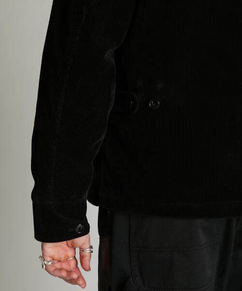 Schott（ショット）の「Schott/ショット/WOOLEN CORDUROY SACK JKT/ウール コーデュロイ サック ジャケット（テーラードジャケット・メンズ・ブラック/ブラウン・M/L/XL/2XL）」の12枚目の写真