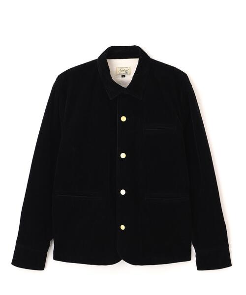 Schott（ショット）の「Schott/ショット/WOOLEN CORDUROY SACK JKT/ウール コーデュロイ サック ジャケット（テーラードジャケット・メンズ・ブラック/ブラウン・M/L/XL/2XL）」の14枚目の写真
