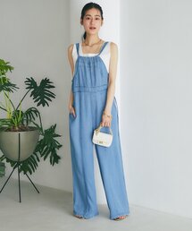 セルロースデニムサロペット