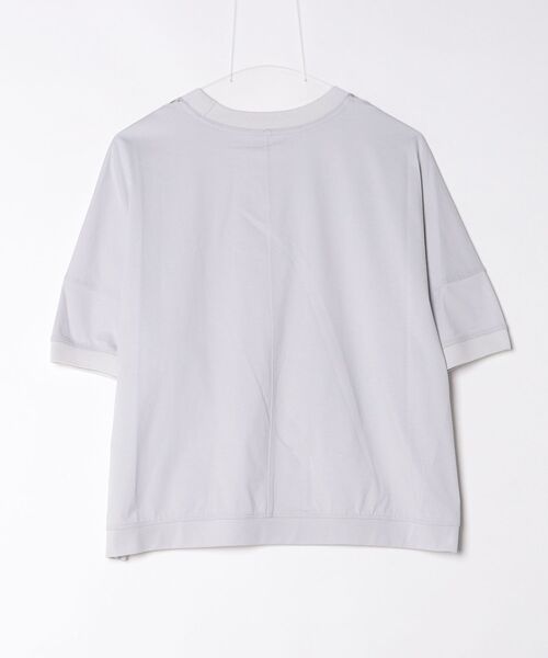 BRODIAEA(ブローディア)の「BRODIAEA 刺繍半袖カットソー(Tシャツ/カットソー・レディース・オフホワイト/シルバーグレー・40)」の17枚目の写真