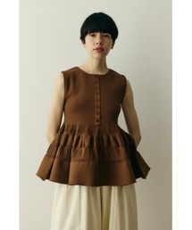 Peplum knit tops / ペプラムニットトップス