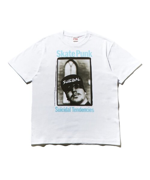 WHO'S WHO gallery(フーズフーギャラリー)の「【PETERANDERSON×VIDEO SHOP】Suicidal Tendencies(Tシャツ/カットソー・レディース・ホワイト・SMALL/MEDIUM)」の7枚目の写真