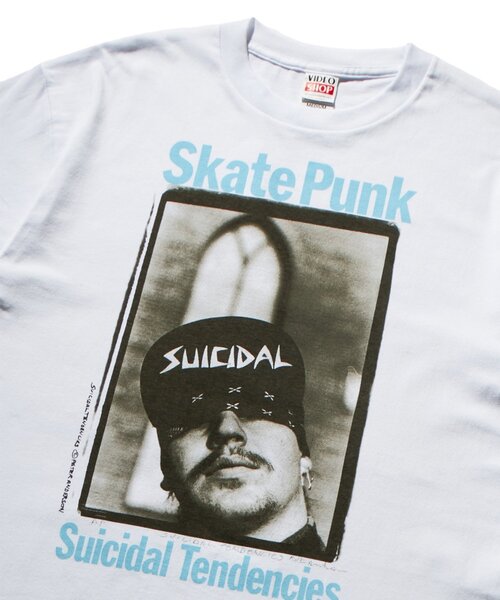 WHO'S WHO gallery(フーズフーギャラリー)の「【PETERANDERSON×VIDEO SHOP】Suicidal Tendencies(Tシャツ/カットソー・レディース・ホワイト・SMALL/MEDIUM)」の9枚目の写真