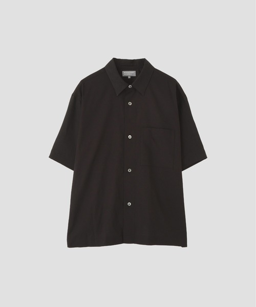 MARGARET HOWELL(マーガレットハウエル)の「FINE COTTON PIQUE SHIRTING Ⅱ(シャツ/ブラウス・メンズ・オフホワイト/ブラック・SMALL/MEDIUM/LARGE)」の11枚目の写真