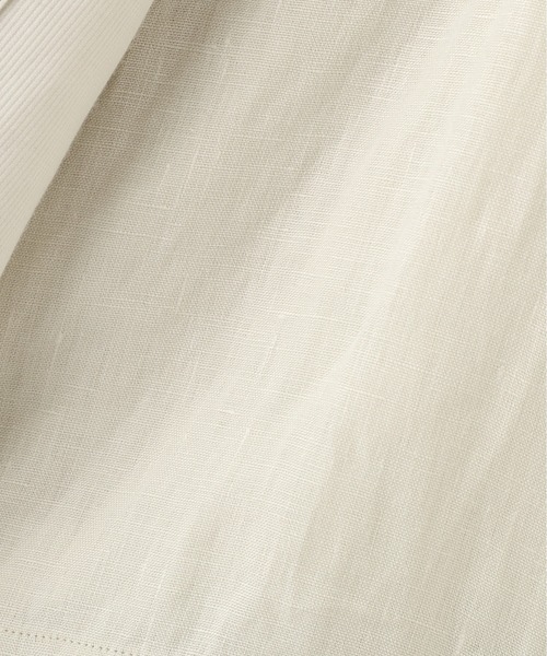 MARGARET HOWELL(マーガレットハウエル)の「FINE COTTON PIQUE SHIRTING Ⅱ(シャツ/ブラウス・メンズ・オフホワイト/ブラック・SMALL/MEDIUM/LARGE)」の6枚目の写真