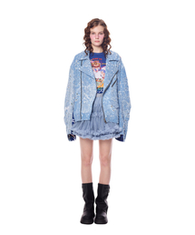 YH Baby Baking Denim Rider Jacket