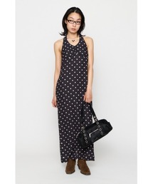 LAGUA GEM | HALTER NECK DOT ワンピース(ワンピース)