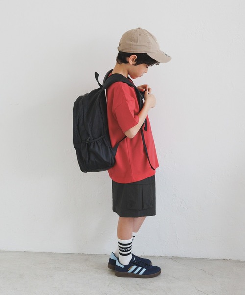 BAYFLOW（ベイフロー）の「[たくさん入る!すぐ出せる!]Every DAY PACK[34cm×26cm](KIDS)（バックパック/リュック・キッズ・ピンク/ブラック/ブルー・FREE）」の4枚目の写真