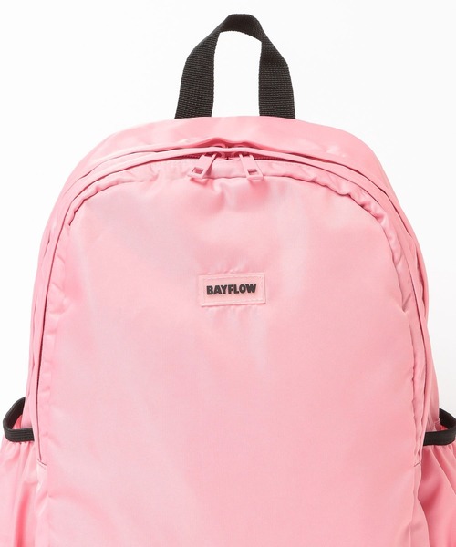 BAYFLOW（ベイフロー）の「[たくさん入る!すぐ出せる!]Every DAY PACK[34cm×26cm](KIDS)（バックパック/リュック・キッズ・ピンク/ブラック/ブルー・FREE）」の12枚目の写真