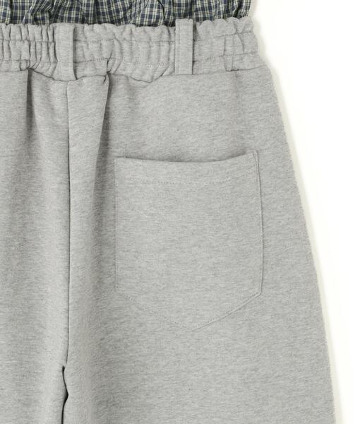 SIS（エスアイエス）の「SIS/エスアイエス/Layered Sweat Pants（スウェットパンツ・レディース・グレー/ブラック・F）」の10枚目の写真
