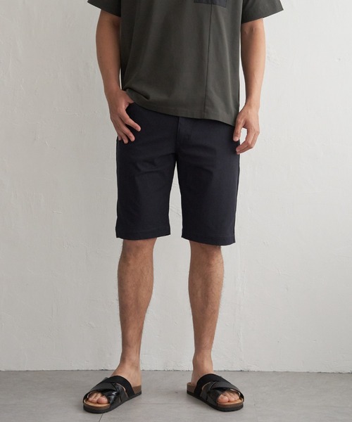 ikka(イッカ)の「【接触冷感】GOKU楽パンツ EASY STRETCH 冷感5Pショート(その他パンツ・メンズ・ブラウン/ホワイト/ブラック/セージグリーン/ベージュ/ネイビー・S/XL/L/M)」の6枚目の写真