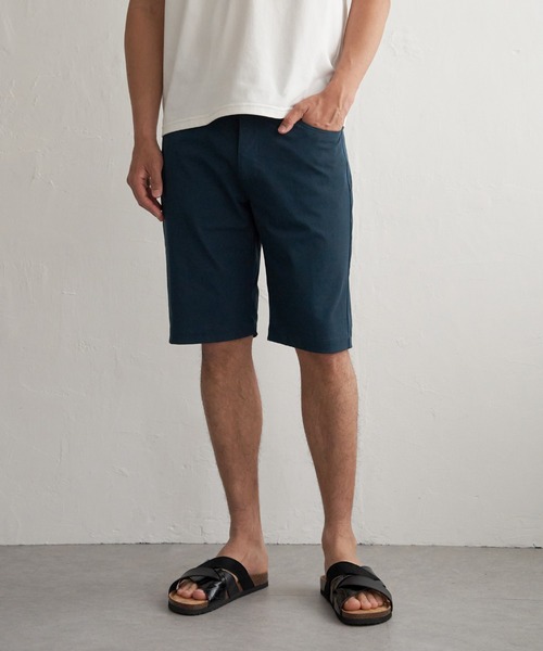 ikka(イッカ)の「【接触冷感】GOKU楽パンツ EASY STRETCH 冷感5Pショート(その他パンツ・メンズ・ブラウン/ホワイト/ブラック/セージグリーン/ベージュ/ネイビー・S/XL/L/M)」の18枚目の写真