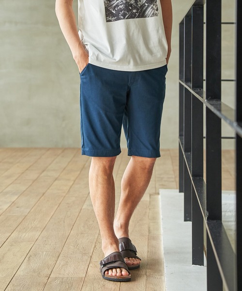 ikka(イッカ)の「【接触冷感】GOKU楽パンツ EASY STRETCH 冷感5Pショート(その他パンツ・メンズ・ブラウン/ホワイト/ブラック/セージグリーン/ベージュ/ネイビー・S/XL/L/M)」の7枚目の写真