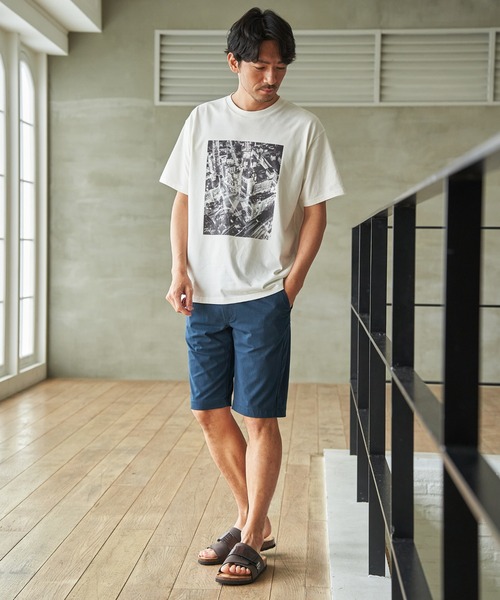 ikka(イッカ)の「【接触冷感】GOKU楽パンツ EASY STRETCH 冷感5Pショート(その他パンツ・メンズ・ブラウン/ホワイト/ブラック/セージグリーン/ベージュ/ネイビー・S/XL/L/M)」の8枚目の写真