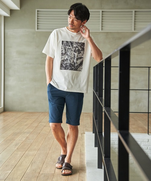 ikka(イッカ)の「【接触冷感】GOKU楽パンツ EASY STRETCH 冷感5Pショート(その他パンツ・メンズ・ブラウン/ホワイト/ブラック/セージグリーン/ベージュ/ネイビー・S/XL/L/M)」の9枚目の写真