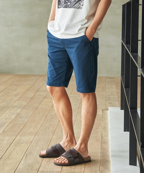 ikka(イッカ)の「【接触冷感】GOKU楽パンツ EASY STRETCH 冷感5Pショート(その他パンツ・メンズ・ブラウン/ホワイト/ブラック/セージグリーン/ベージュ/ネイビー・S/XL/L/M)」の11枚目の写真